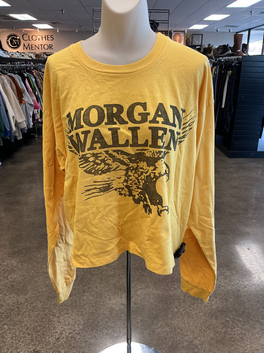 Top Ls By Daydreamer In Yellow, Size:M