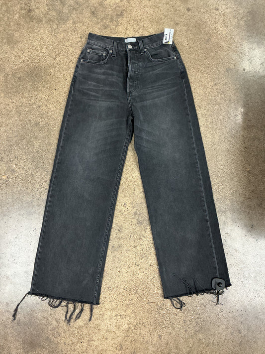 Jeans Wide Leg By Cmb In Grey Denim, Size:2