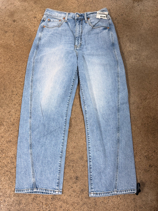 Jeans Wide Leg By Daze In Blue Denim, Size:2