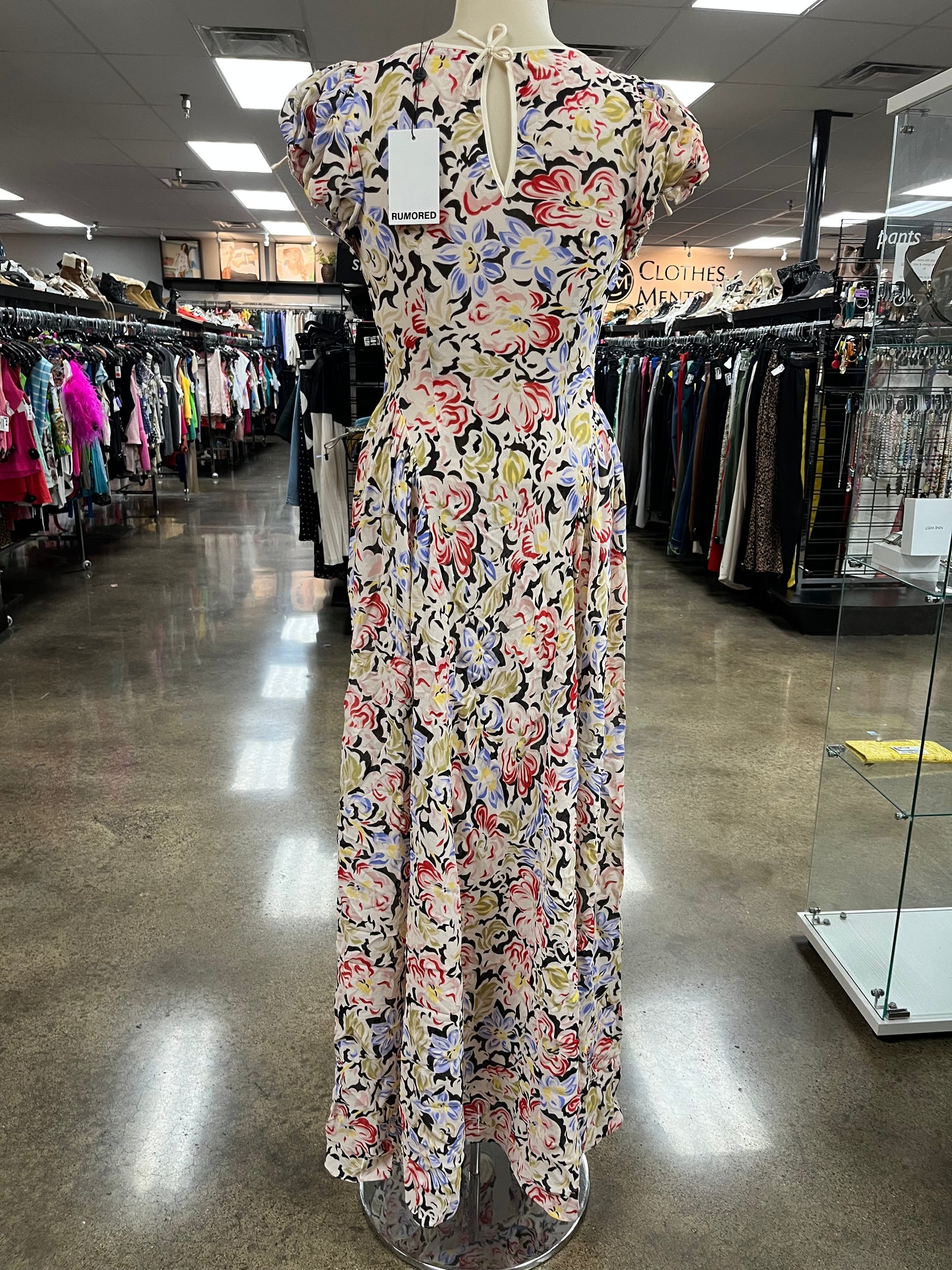 Dress Casual Maxi By Clothes Mentor In Floral Print, Size:Xs