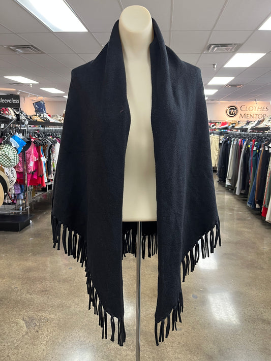 Shawl By Clothes Mentor In Black, Size:Osfm