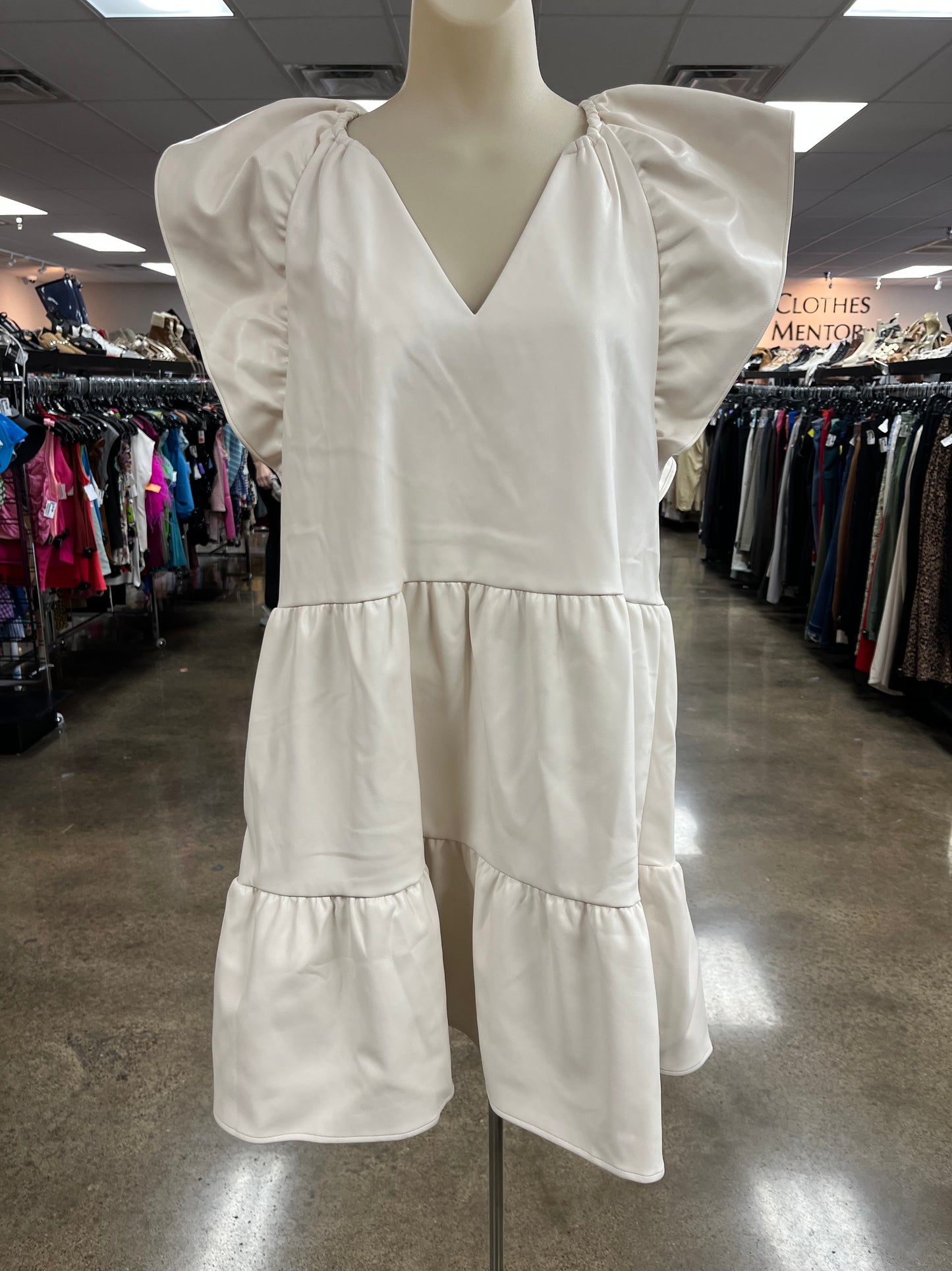 Dress Casual Short By Buddy Love In Cream, Size:L