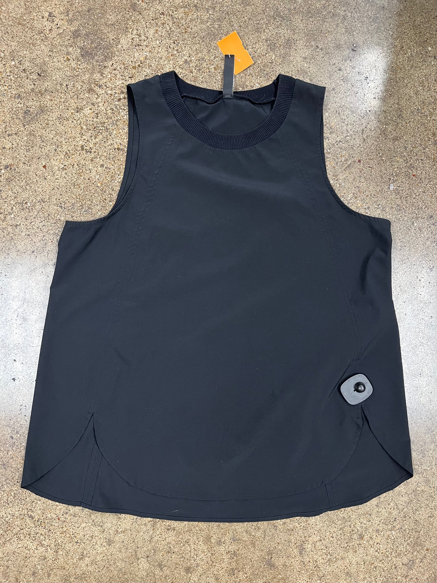 Athletic Tank Top By Athleta In Black, Size:L