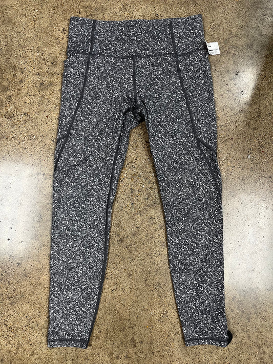 Athletic Leggings By Athleta In Grey, Size:M