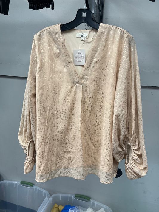 TOP LS by ENTRO In GOLD, Size: M