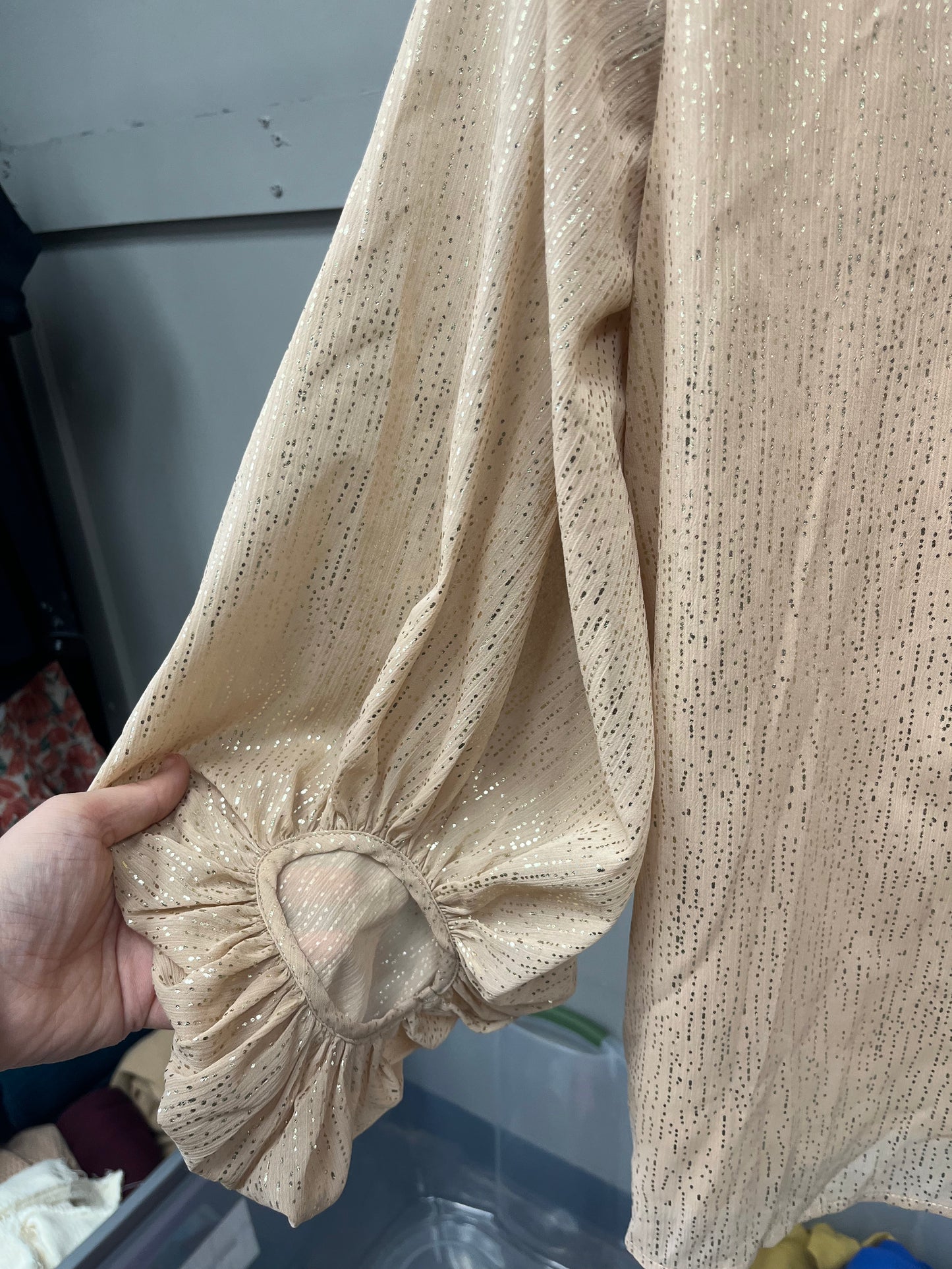 TOP LS by ENTRO In GOLD, Size: M