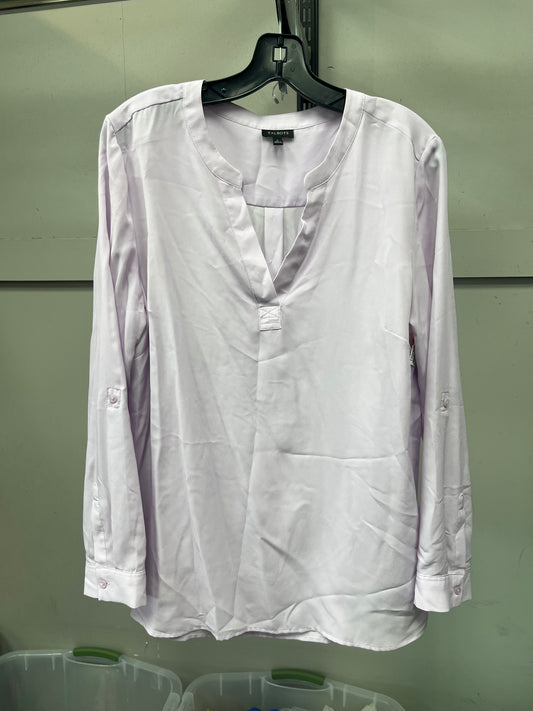 TOP LS by TALBOTS In PURPLE, Size: L