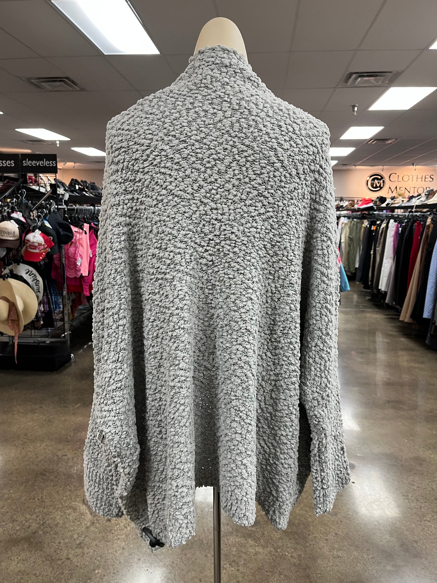 Sweater Cardigan By Hayden La In Grey, Size:1X