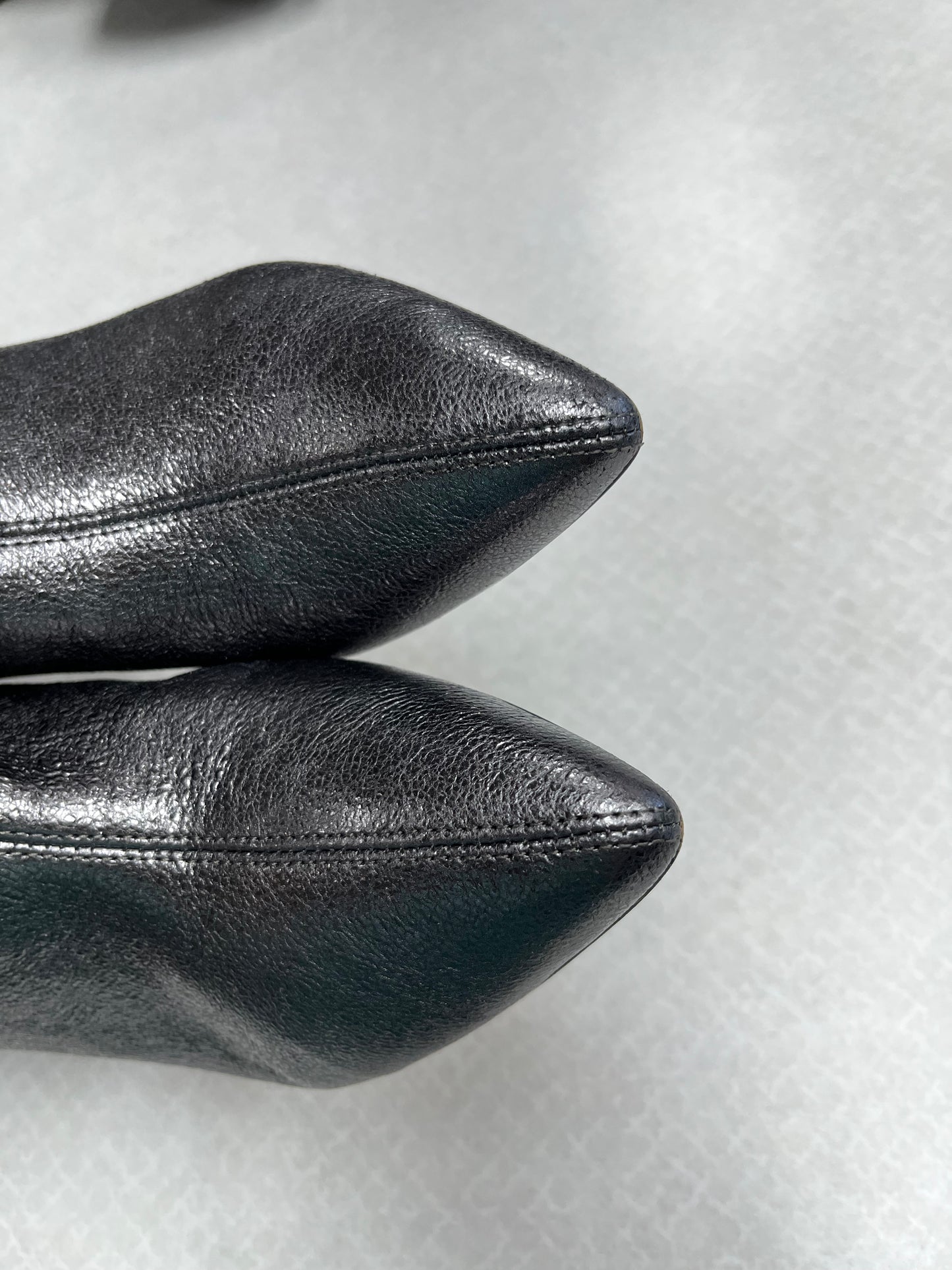 Boots Ankle Heels By Sam Edelman In Silver, Size:8.5