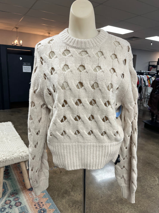 Sweater By Stella Nova In Tan, Size:S