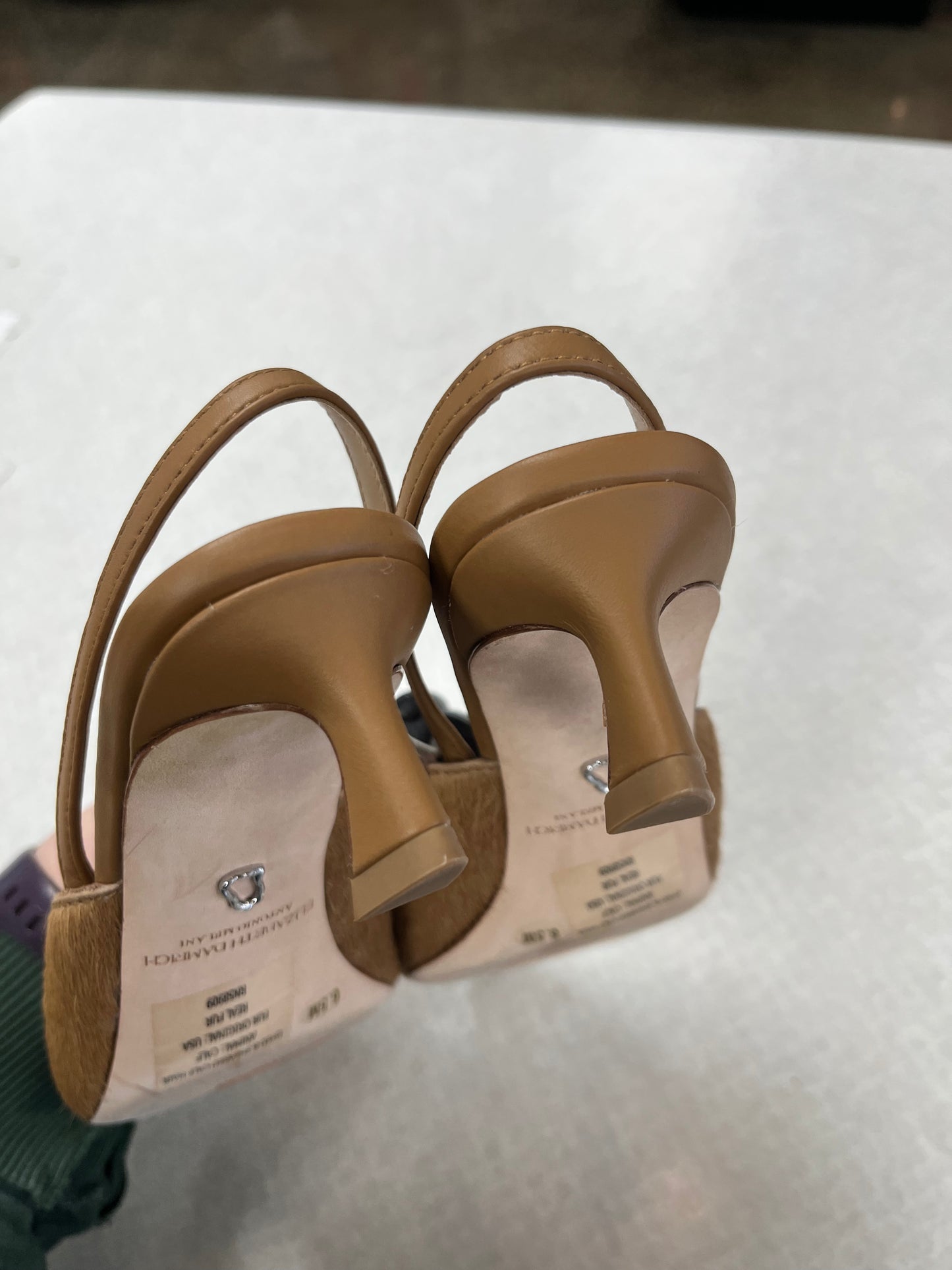 Shoes Heels Kitten By Antonio Melani In Tan, Size:6.5