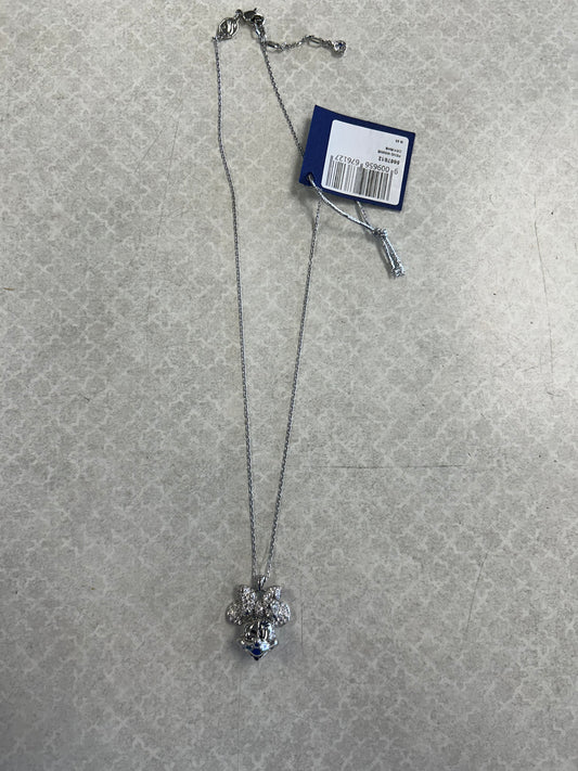 Necklace Designer By Swarovski In Silver