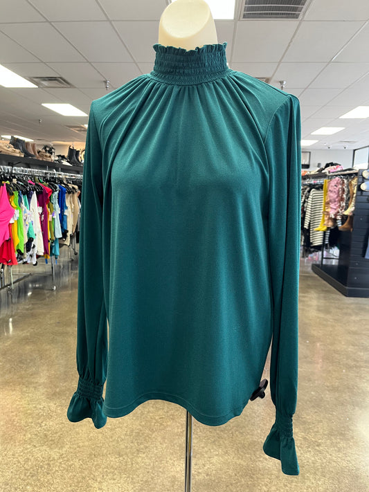 Top Ls By Banana Republic In Green, Size:Xs