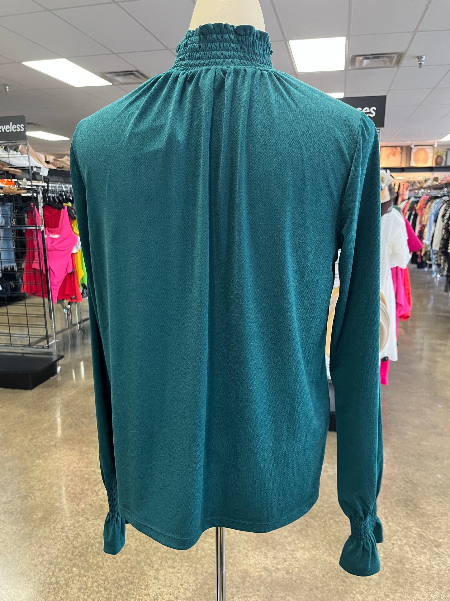 Top Ls By Banana Republic In Green, Size:Xs