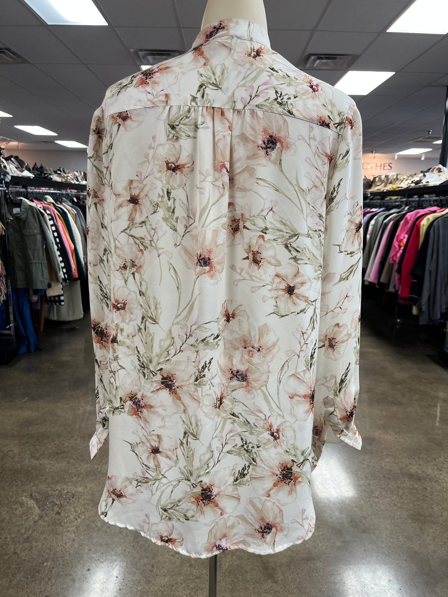 Top Ls By Haute Hippie In Floral Print, Size:S