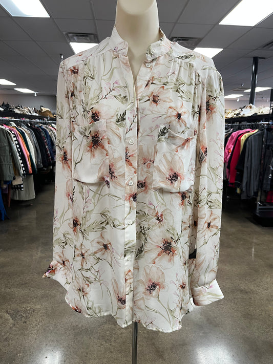 Top Ls By Haute Hippie In Floral Print, Size:S