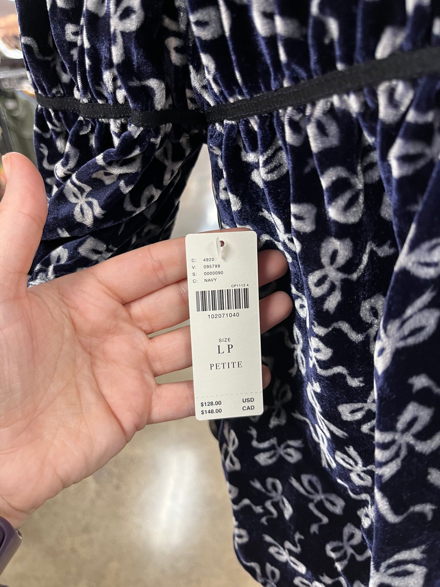 Top Ss By Maeve In Blue, Size:Lp