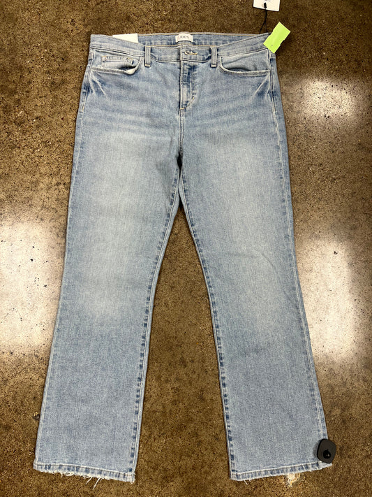 Jeans Boot Cut By Joes Jeans In Blue Denim, Size:14