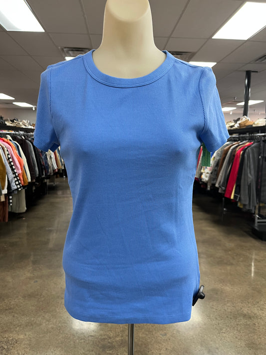 Top Ss Basic By Gap In Blue, Size:S
