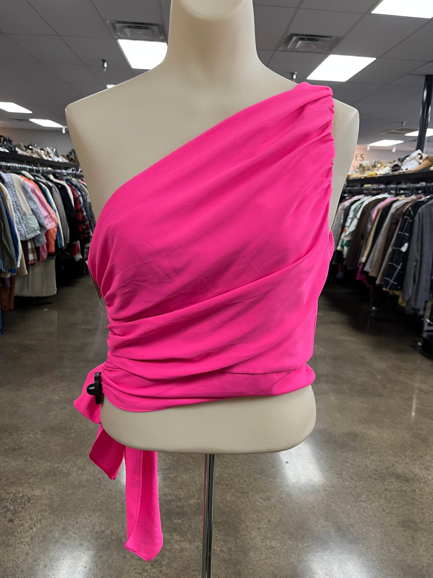 Top Sleeveless By Amanda Uprichard In Pink, Size:M