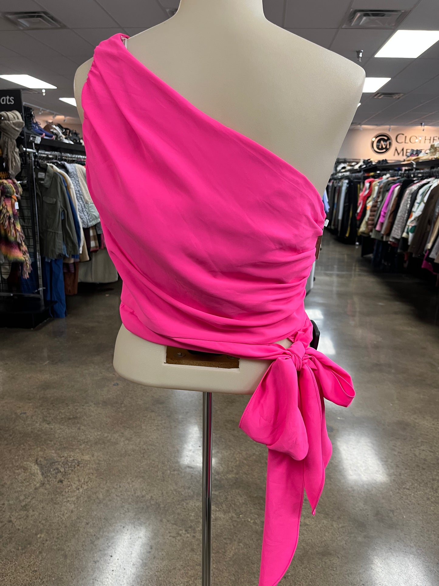 Top Sleeveless By Amanda Uprichard In Pink, Size:M