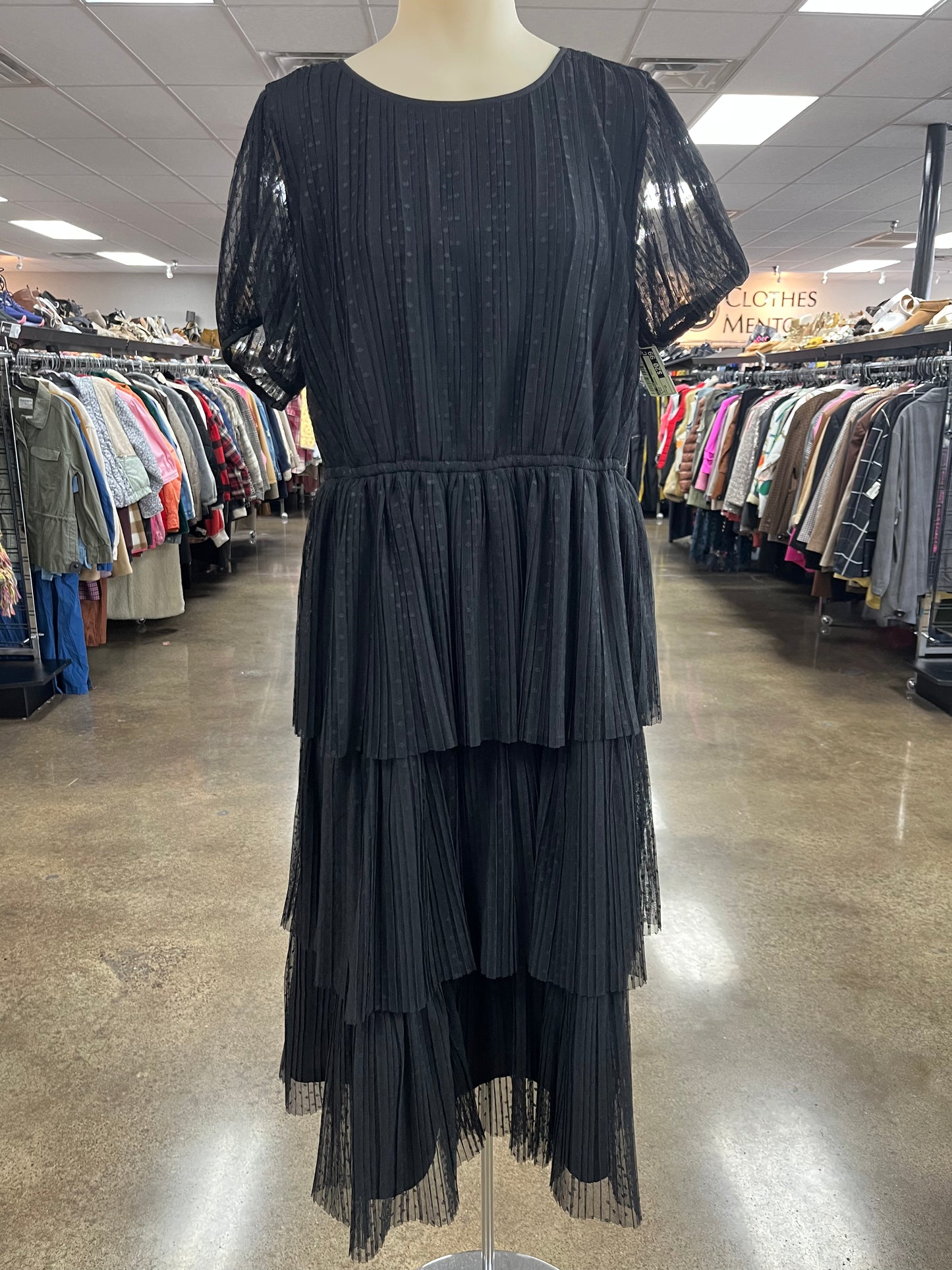 Dress Casual Maxi By J. Crew In Black, Size:12