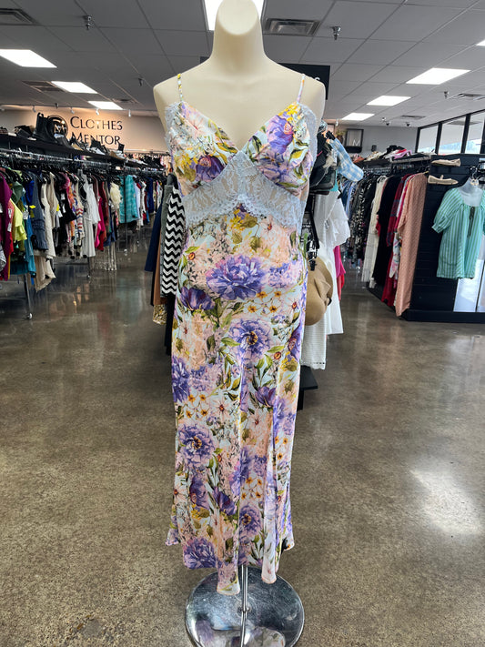 Dress Casual Maxi By Astr In Floral Print, Size:M