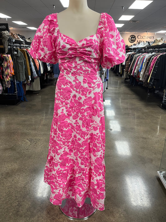 Dress Casual Maxi By English Factory In Pink & White, Size:S