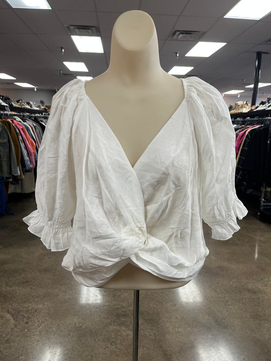 Top Ss By Endless Rose In White, Size:L