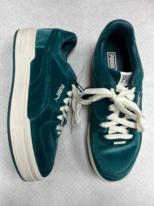 Shoes Sneakers By Puma In Green, Size:8.5