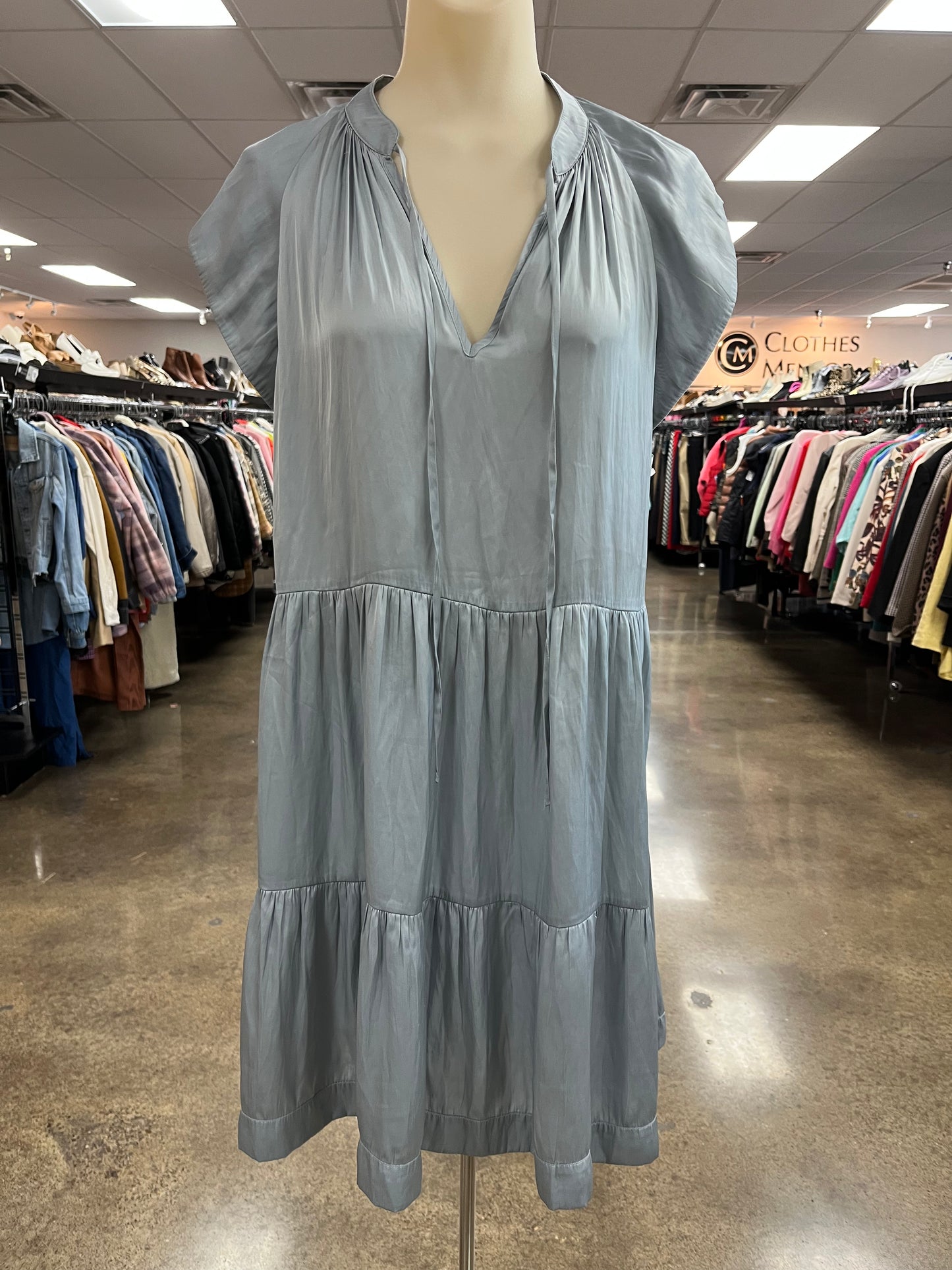 Dress Casual Short By Zadig And Voltaire In Silver, Size:S