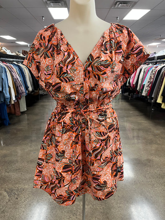 Dress Casual Short By Alc In Floral Print, Size:6