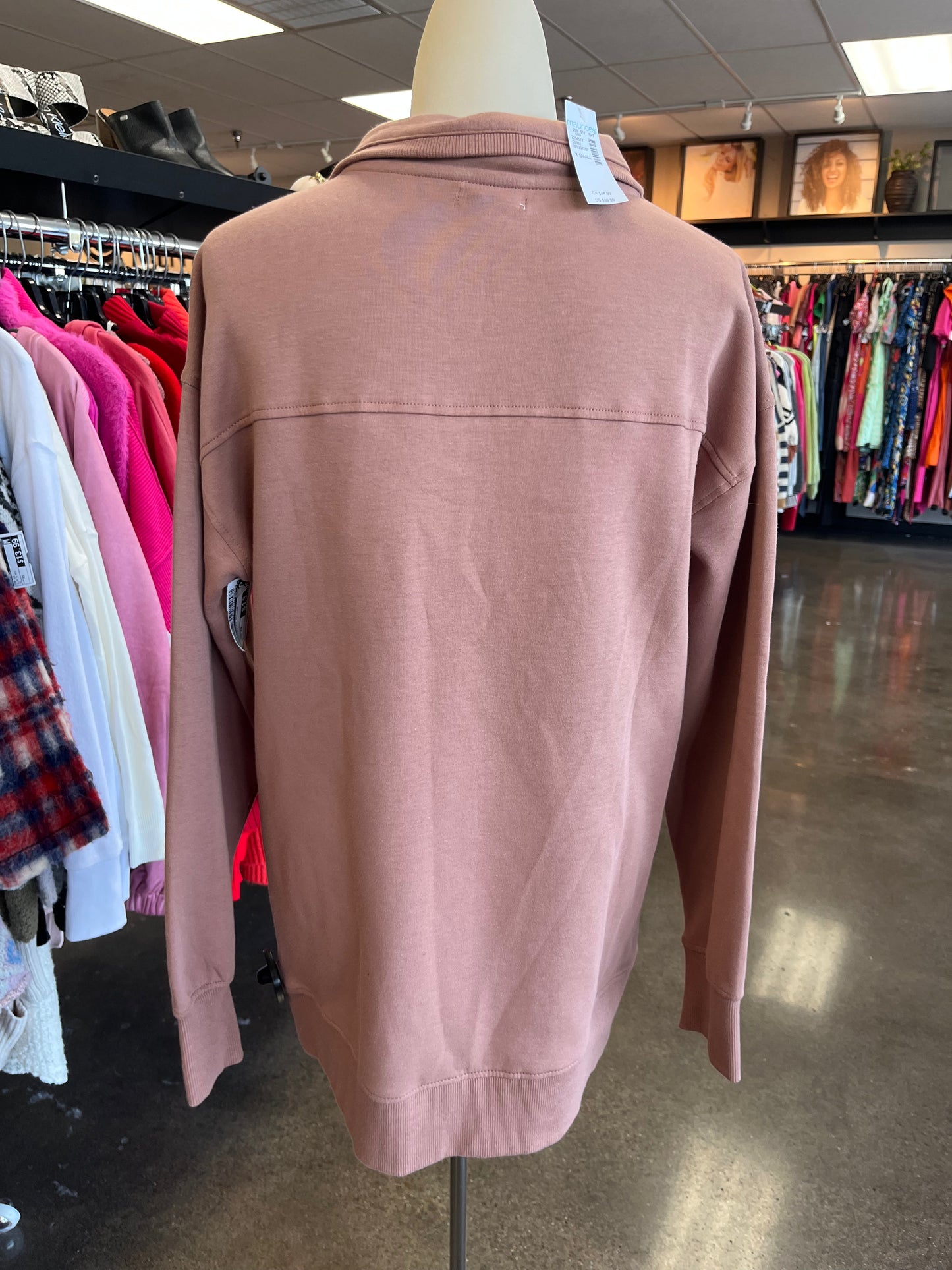 SWEATSHIRT COLLAR by MAURICES In TAN, Size: XS
