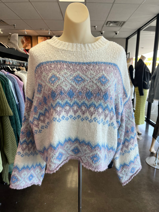 SWEATER by    CLOTHES MENTOR In WHITE, Size: XS