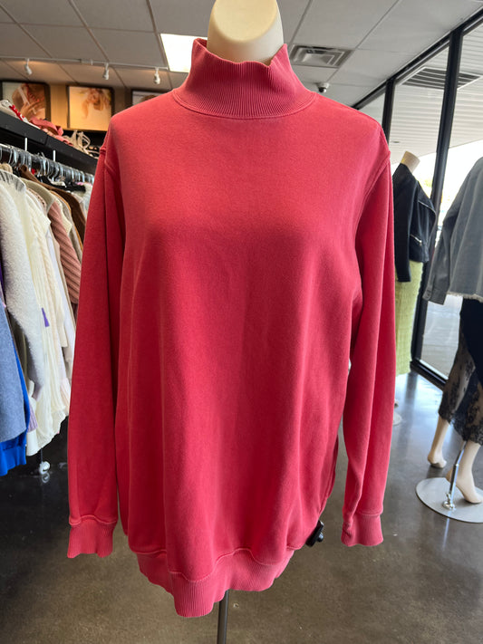 SWEATSHIRT COLLAR by AERIE In RED, Size: XS