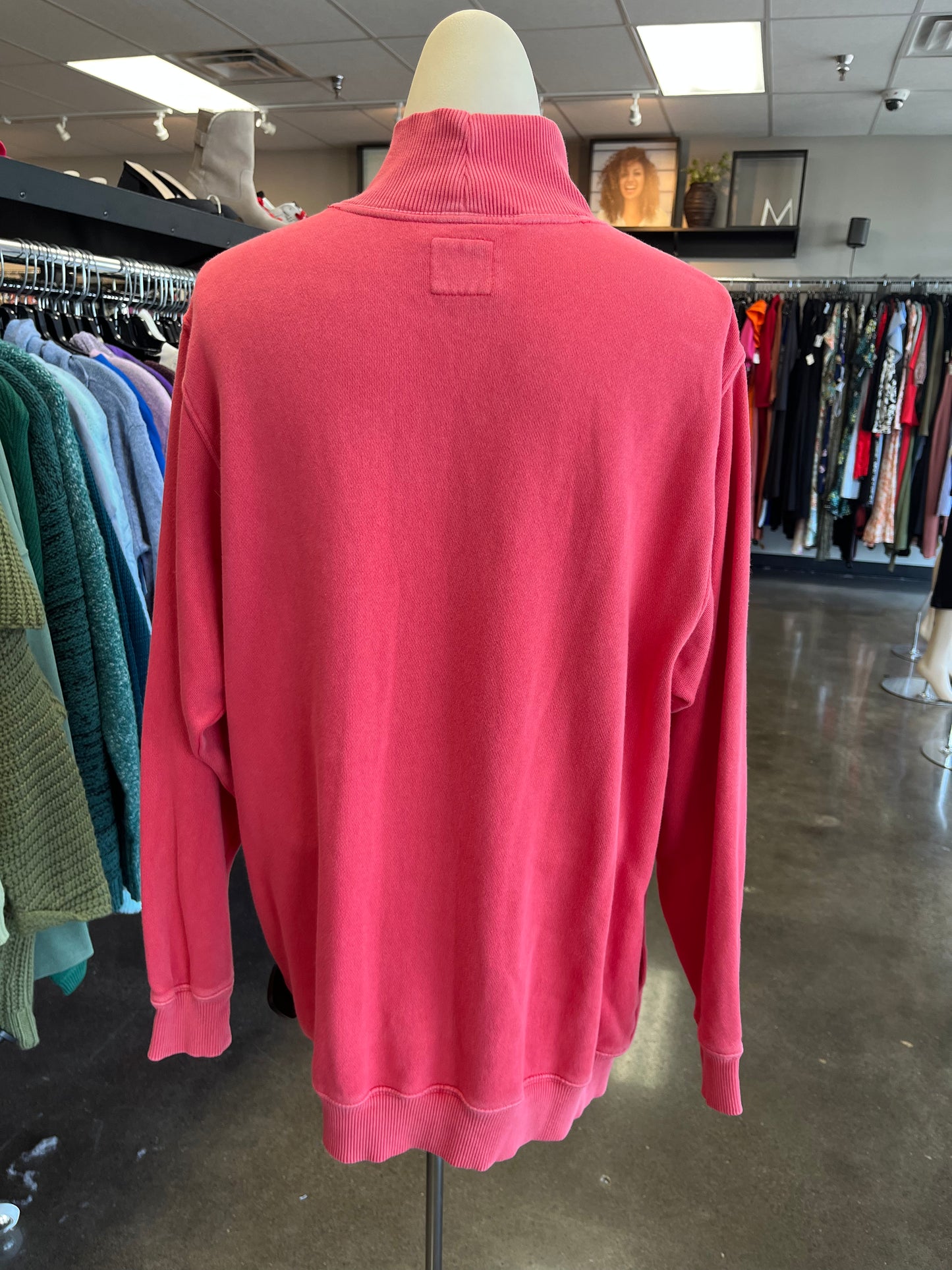SWEATSHIRT COLLAR by AERIE In RED, Size: XS