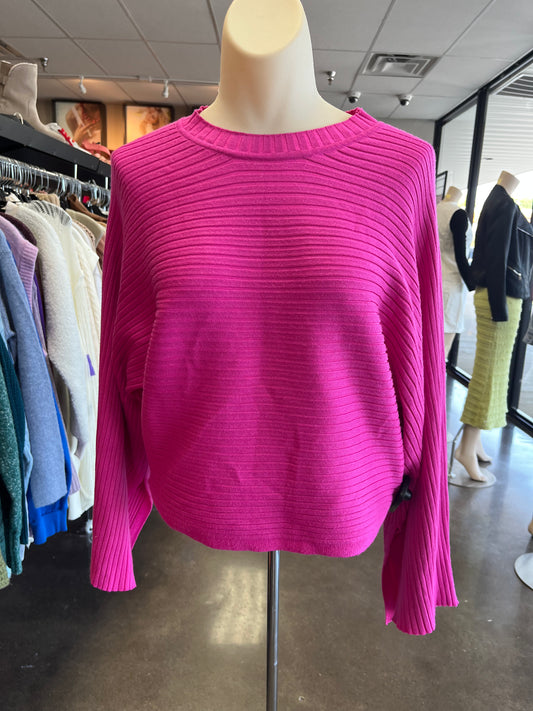 TOP LS by OLIVE AND OAK In PINK, Size: S