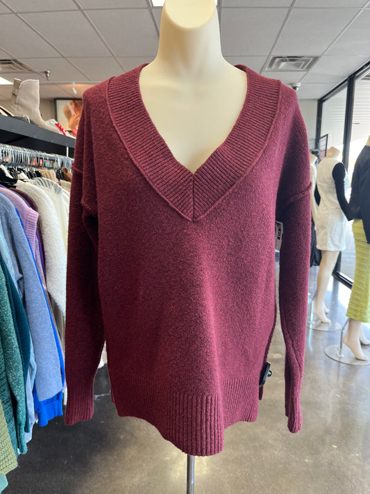 SWEATER by    CLOTHES MENTOR In RED, Size: S