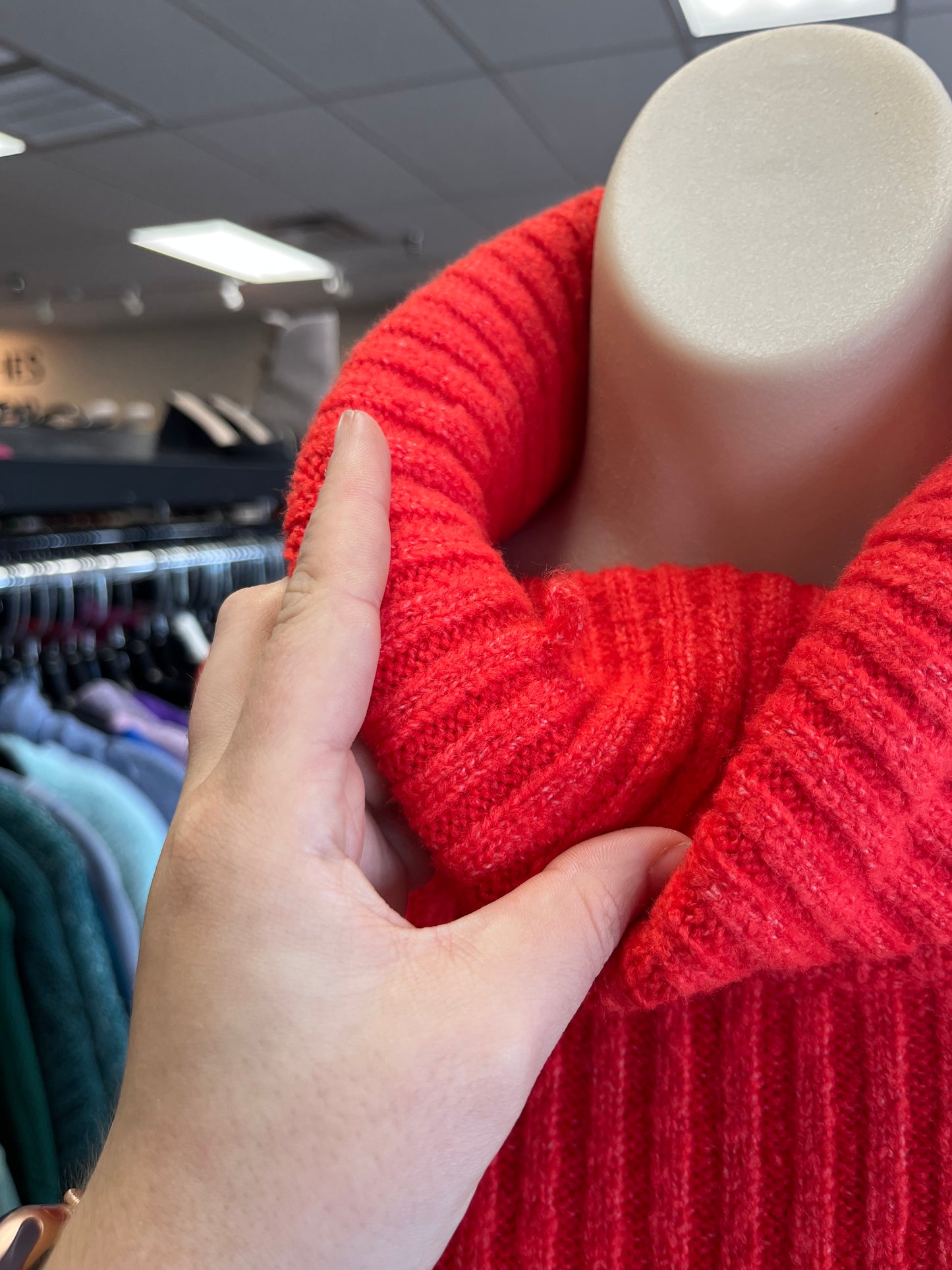 DRESS SWEATER by    CLOTHES MENTOR In ORANGE, Size: S