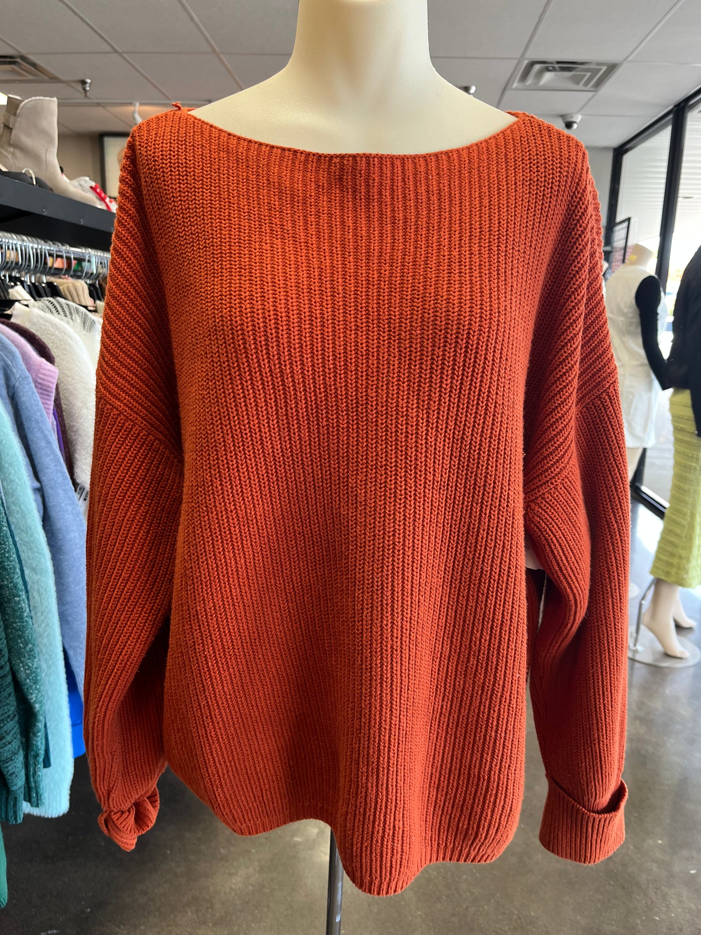 SWEATER by FRENCH CONNECTION In ORANGE, Size: S