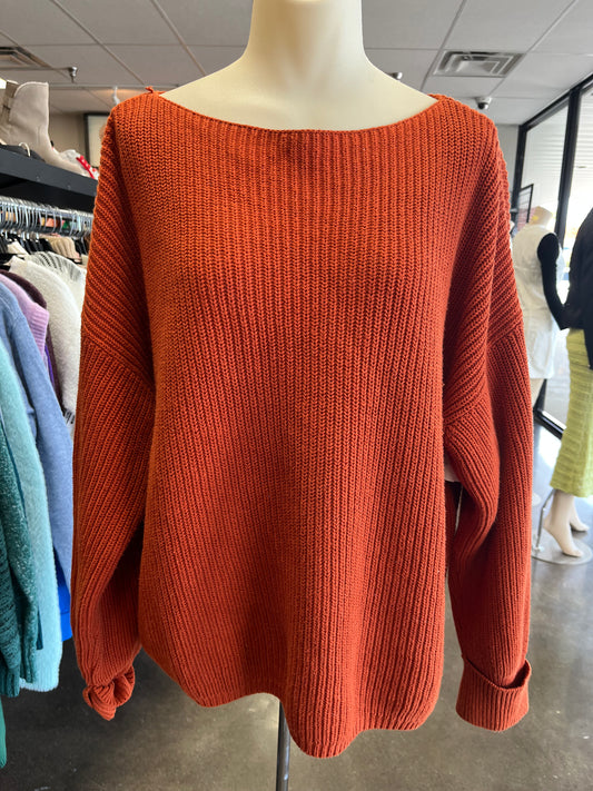 SWEATER by FRENCH CONNECTION In ORANGE, Size: S