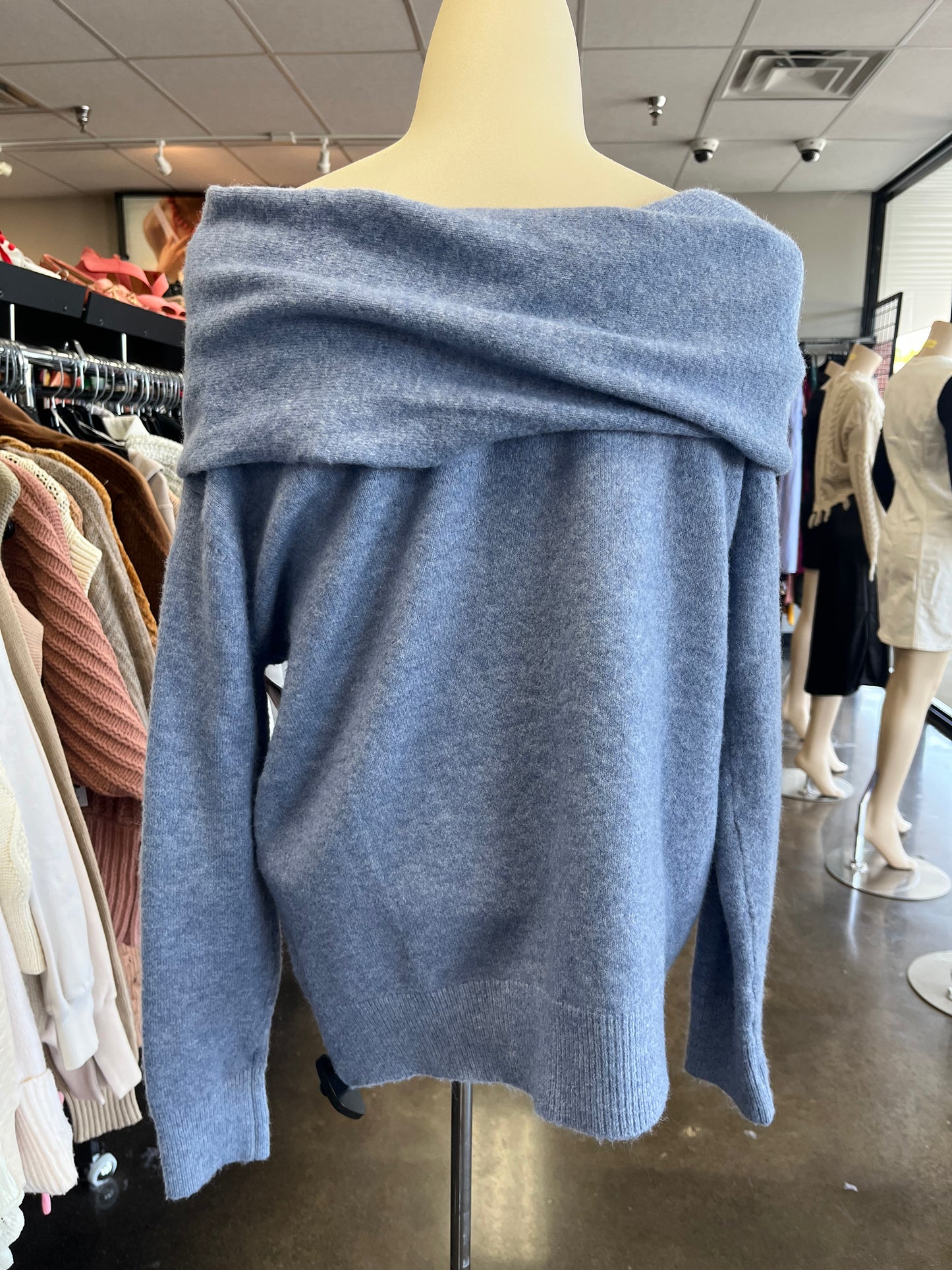 SWEATER by    CLOTHES MENTOR In BLUE, Size: S