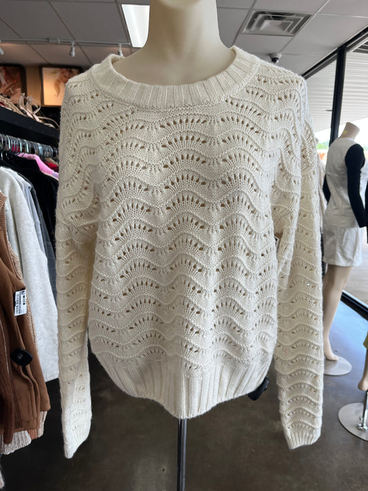 SWEATER by ALYA In CREAM, Size: S