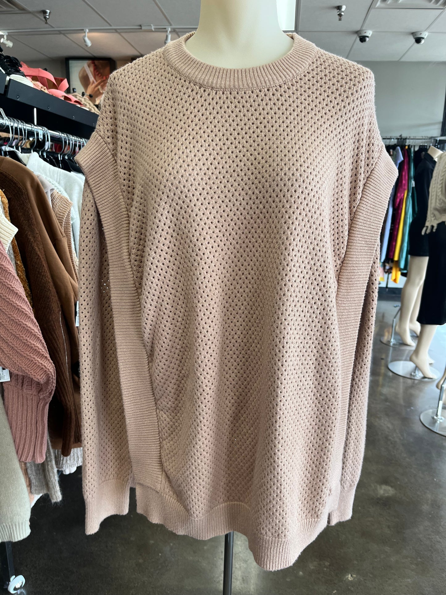 SWEATER by FIRST LOVE In TAN, Size: S