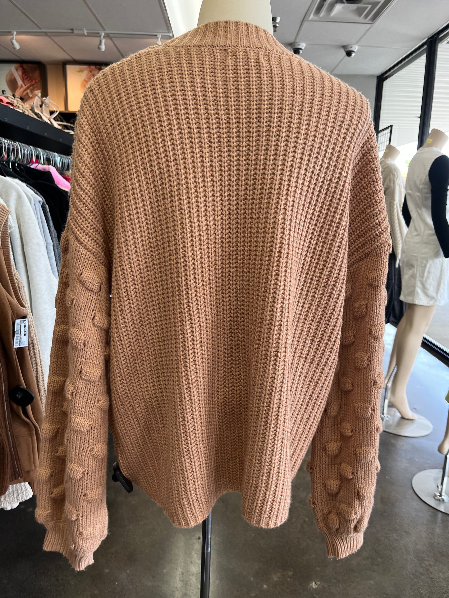SWEATER by    CLOTHES MENTOR In TAN, Size: S
