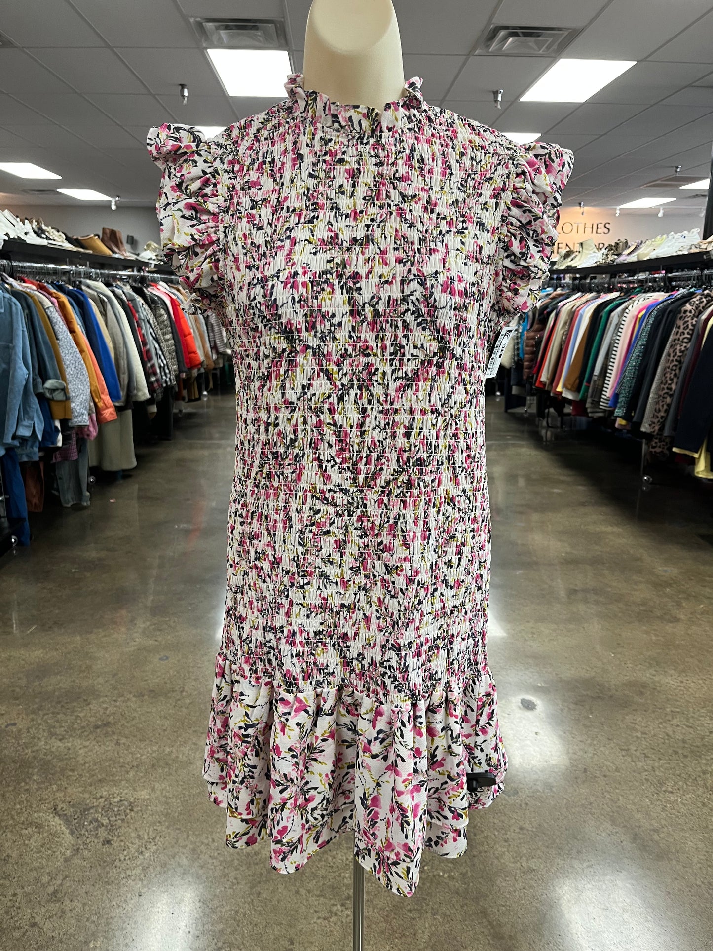 Dress Casual Short By French Connection In Floral Print, Size:L