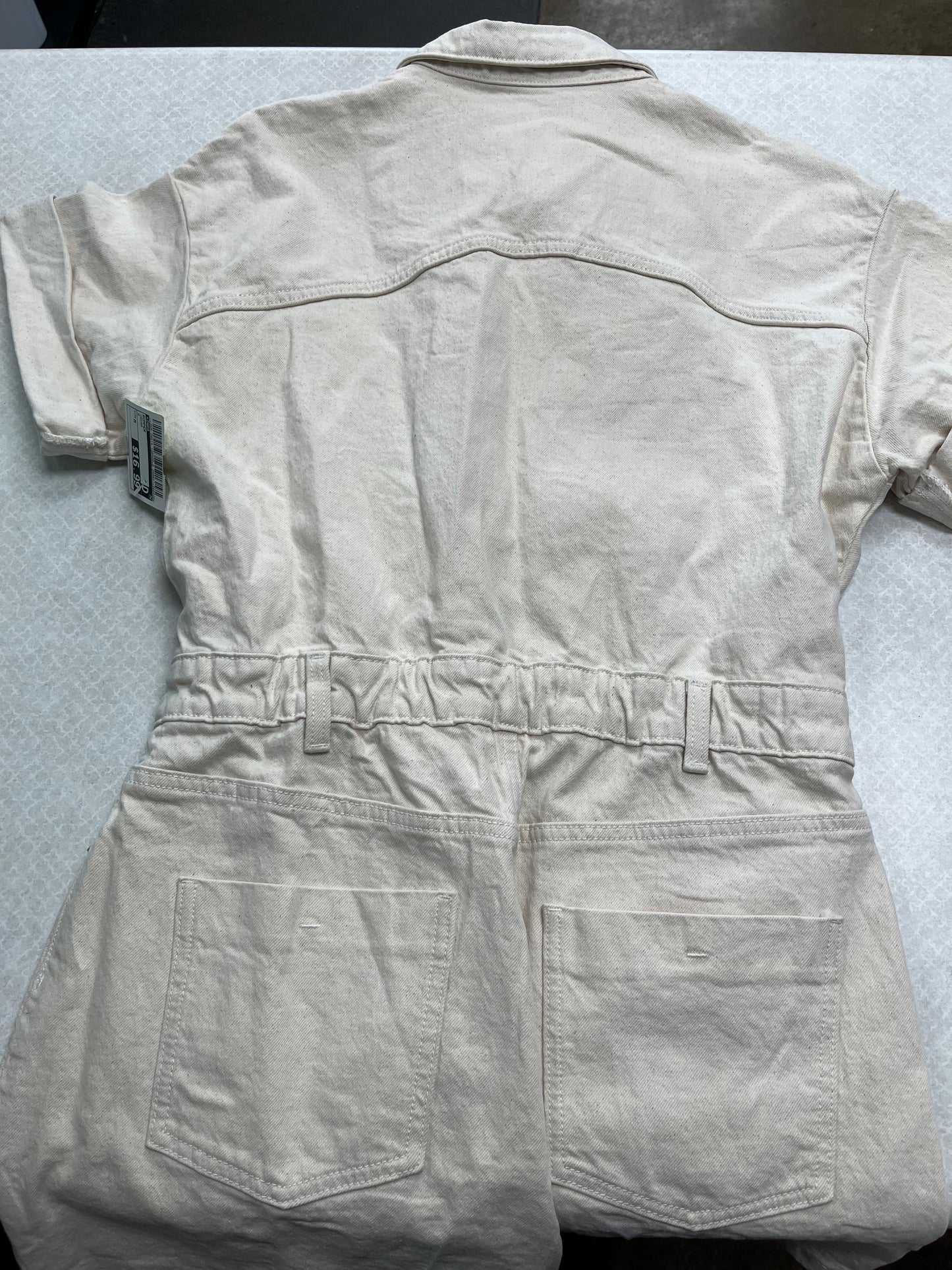 Romper By Zara In Cream, Size:M