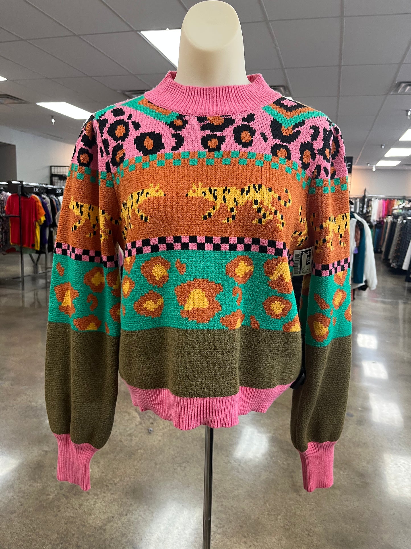 Sweater By Thml In Animal Print, Size:S