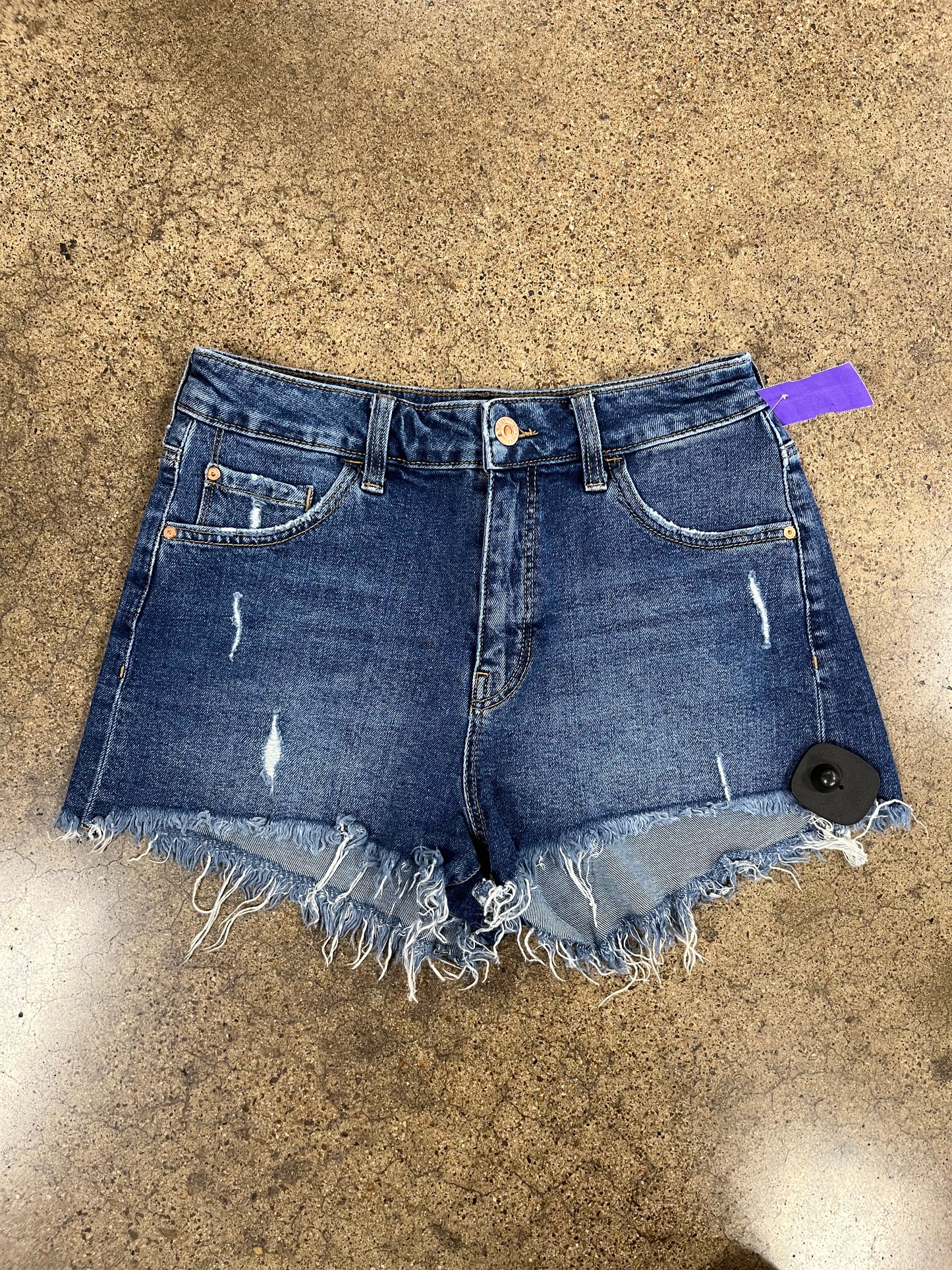 Shorts By Mavi In Blue Denim, Size:4