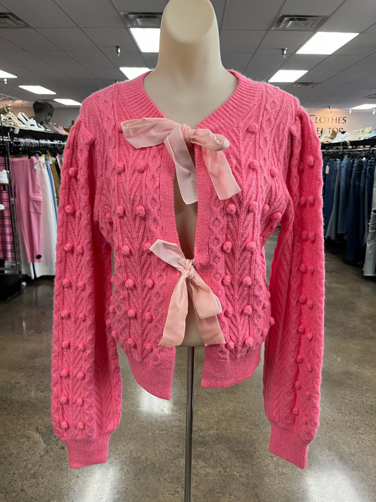 Cardigan By &Merci In Pink, Size:M